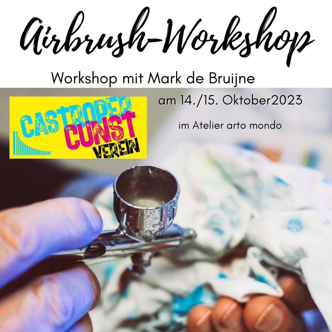 Airbrush-Workshop CCV- Mark de Bruijne